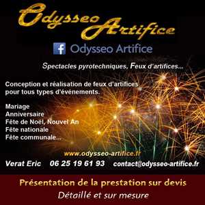 odysseo artifice, un animateur de soirée de mariage à Montbéliard