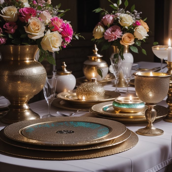 Décoration Orientale Luxueuse pour Mariage