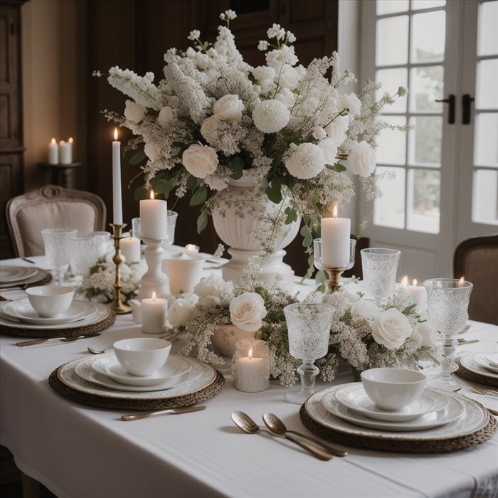 Décoration de Table de Mariage