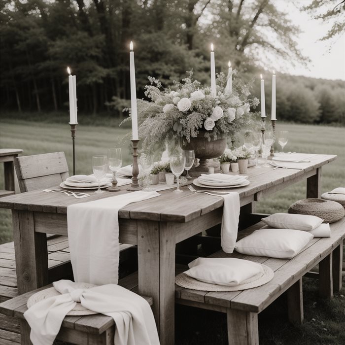 Idées de Décoration Champêtre pour Votre Mariage